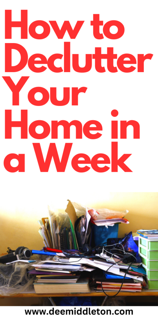 How to Declutter Your Home in a Week