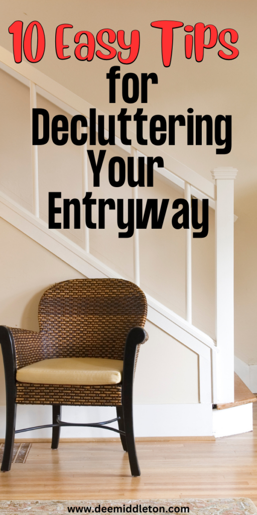 10 Easy Tips for Decluttering Your Entryway- Office Desk OrganizationDeclutter ChallengeDeclutter HomeGetting Rid Of ClutterDecluttering IdeasClutter Free HomeDeclutter And OrganizeDeclutter Your LifeDecluttering Tips