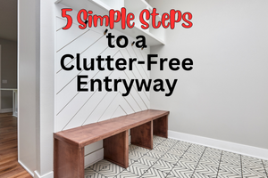 5 Simple Steps to a Clutter-Free Entryway - Office Desk OrganizationDeclutter ChallengeDeclutter HomeGetting Rid Of ClutterDecluttering IdeasClutter Free HomeDeclutter And OrganizeDeclutter Your LifeDecluttering Tips