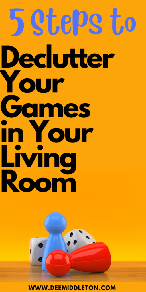 Declutter Your Games in Your Living Room