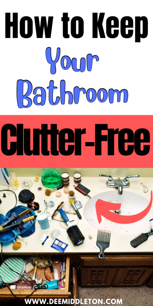 How to Keep Your Bathroom Clutter-free