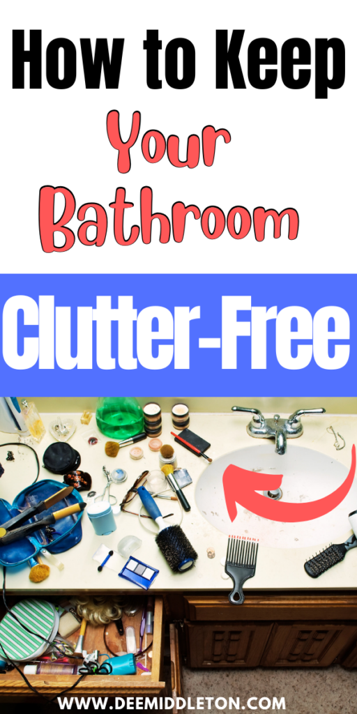 How to Keep Your Bathroom Clutterfree