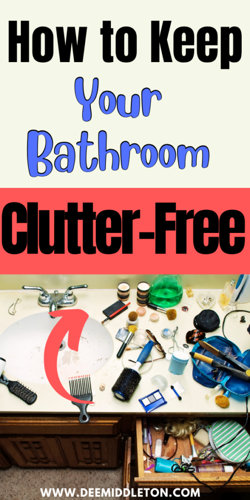 How to Keep Your Bathroom Clutter-free