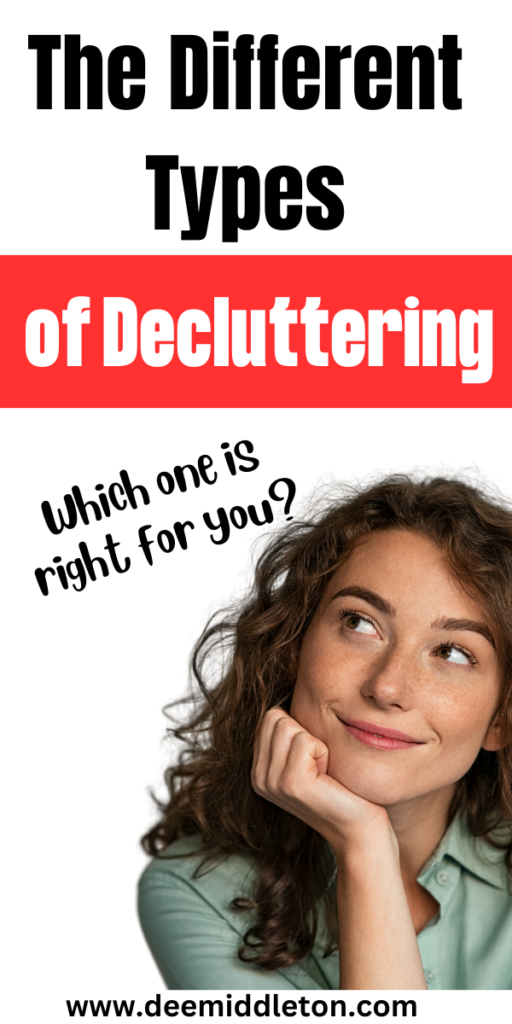 The Different Types of Decluttering