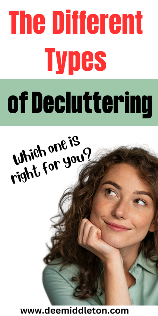 The Different Types of Decluttering