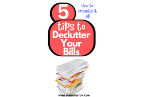 Declutter Your Bills