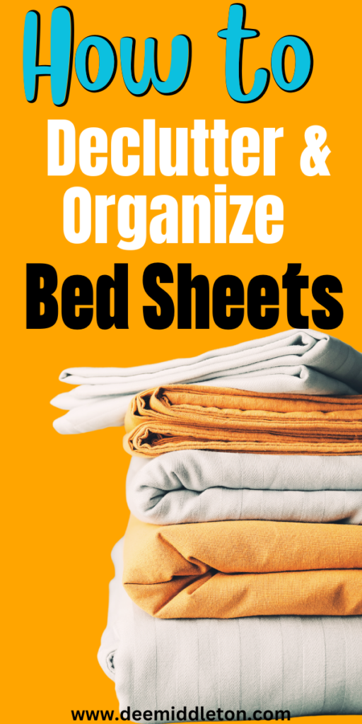 How to Declutter & Organize Bed Sheets