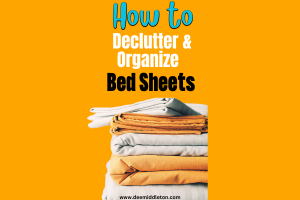How to Declutter & Organize Bed Sheets