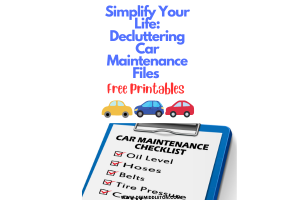 Simplify Your Life: Decluttering Car Maintenance Files for Easy Management