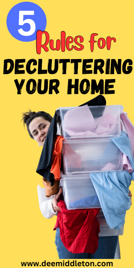 5 Rules for Decluttering Your Home
