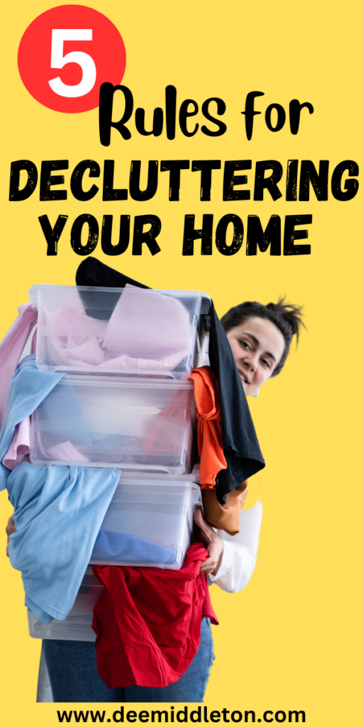 5 Rules for Decluttering Your Home