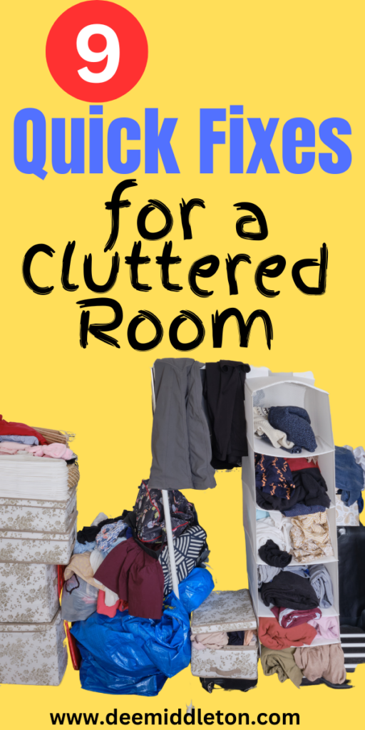 9 Quick Fixes for a Cluttered Room