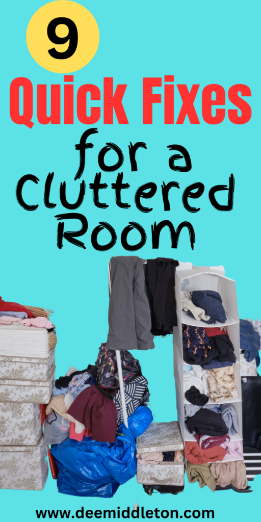 9 Quick Fixes for a Cluttered Room
