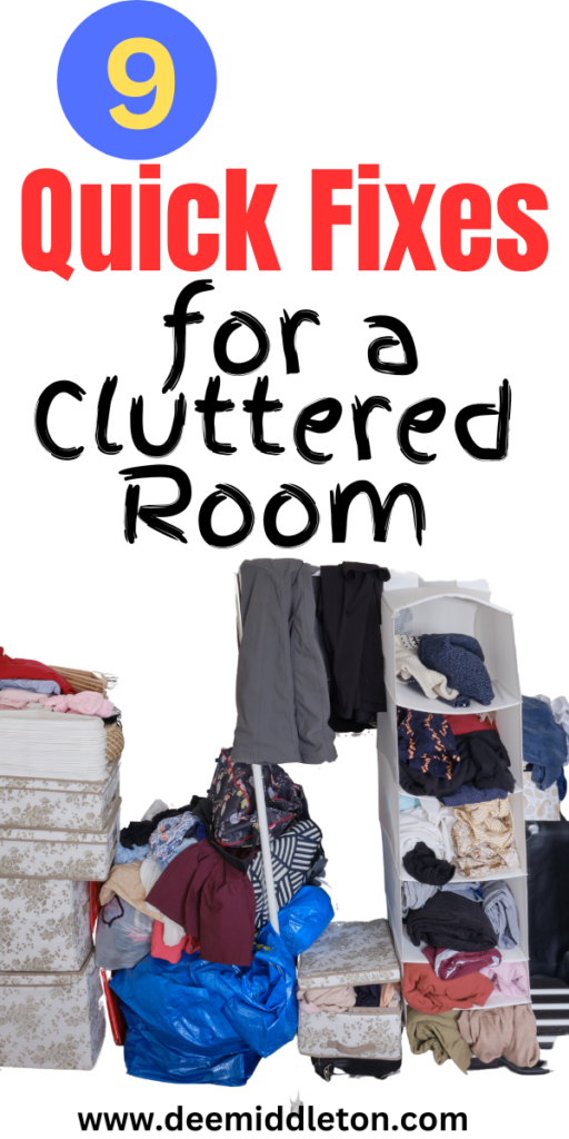 9 Quick Fixes for a Cluttered Room