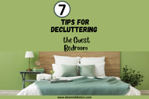 Decluttering the Guest Bedroom