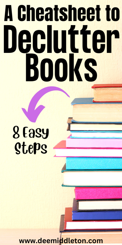 A Cheatsheet to Declutter Books