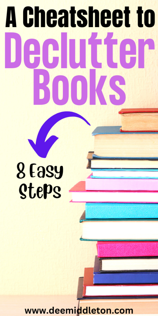 A Cheatsheet to Declutter Books