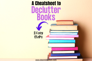A Cheatsheet to Declutter Books