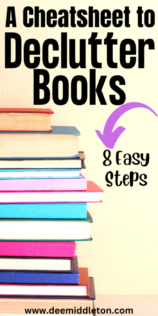 A Cheatsheet to Declutter Books