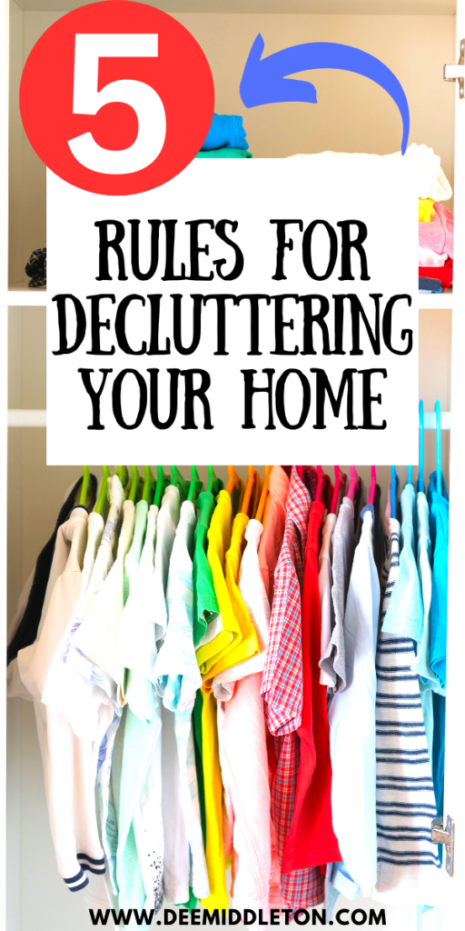 5 Rules for Decluttering Your Home - Decluttering Ideas For BedroomDeclutter Storage UnitWhere To Store Things In Your HouseHouse Declutter ListEasy Home Organization IdeasDeclutter By RoomHacks For OrganizingDecluttering Hacks Tips And Tricks2025 Declutter Challenge