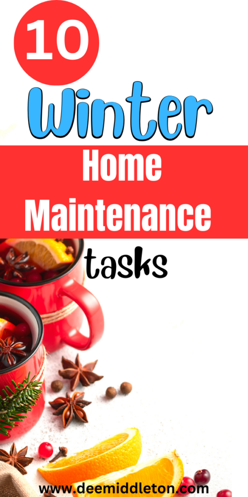 10 Winter Home Maintenance Tasks