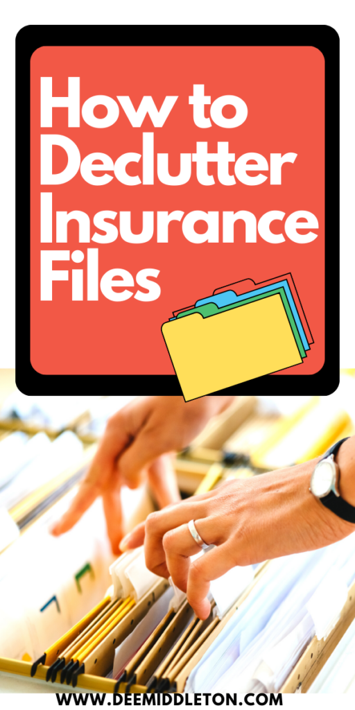 How to Declutter Insurance Files- How To Declutter PapersOrganizing DocumentsDecluttering PaperworkOrganizing Paper ClutterDecluttering PaperHow To Declutter Paper PilesTips For Reducing Paper ClutterPaper Clutter SolutionsDecluttering Pdf