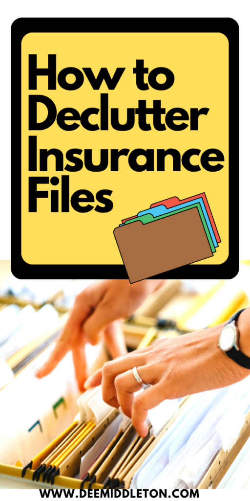 How to Declutter Insurance Files- How To Declutter PapersOrganizing DocumentsDecluttering PaperworkOrganizing Paper ClutterDecluttering PaperHow To Declutter Paper PilesTips For Reducing Paper ClutterPaper Clutter SolutionsDecluttering Pdf