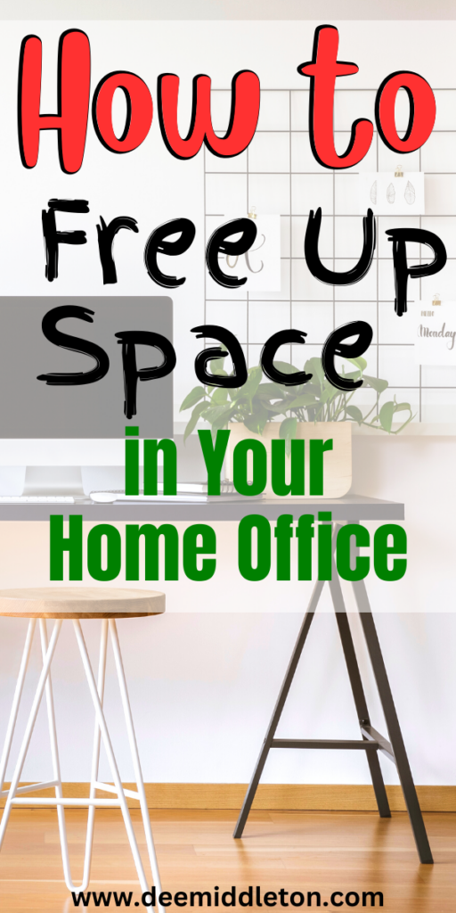 How to Free Up Space in Your Home Office - Ideas For Decluttering Your WorkspaceHow To Declutter Your OfficePractical Office SpaceMinimalist Office OrganizationDeclutter Office SpaceOrganizing Home Office IdeasDeclutter Home OfficePractical Home OfficeHome Office Men Modern