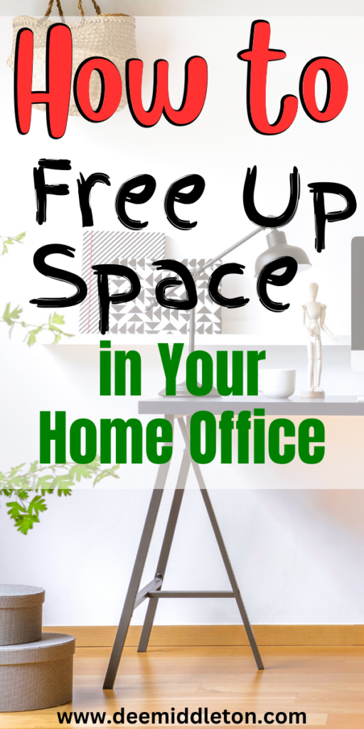 How to Free Up Space in Your Home Office - Ideas For Decluttering Your WorkspaceHow To Declutter Your OfficePractical Office SpaceMinimalist Office OrganizationDeclutter Office SpaceOrganizing Home Office IdeasDeclutter Home OfficePractical Home OfficeHome Office Men Modern