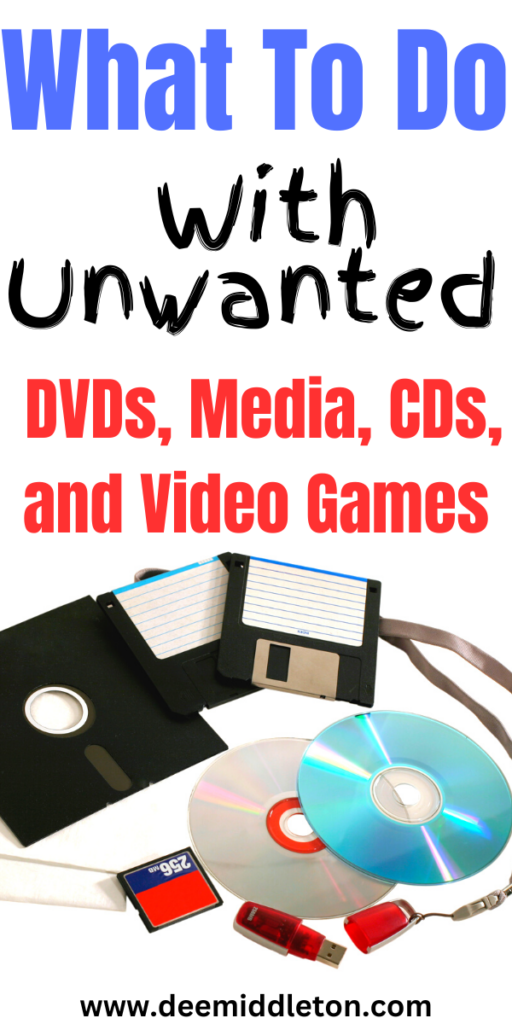 What To Do With Unwanted DVDs, Media, CDs, and Video Games