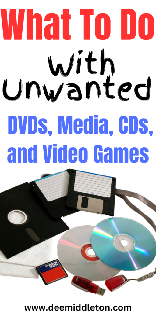 What To Do With Unwanted DVDs, Media, CDs, and Video Games