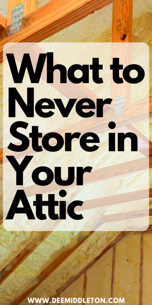What to Never Store in Your Attic