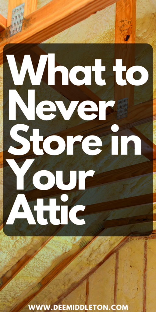 What to Never Store in Your Attic