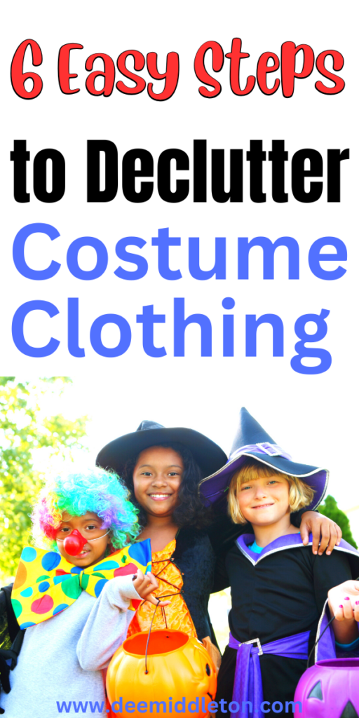6 Easy Steps to Declutter Costume Clothing