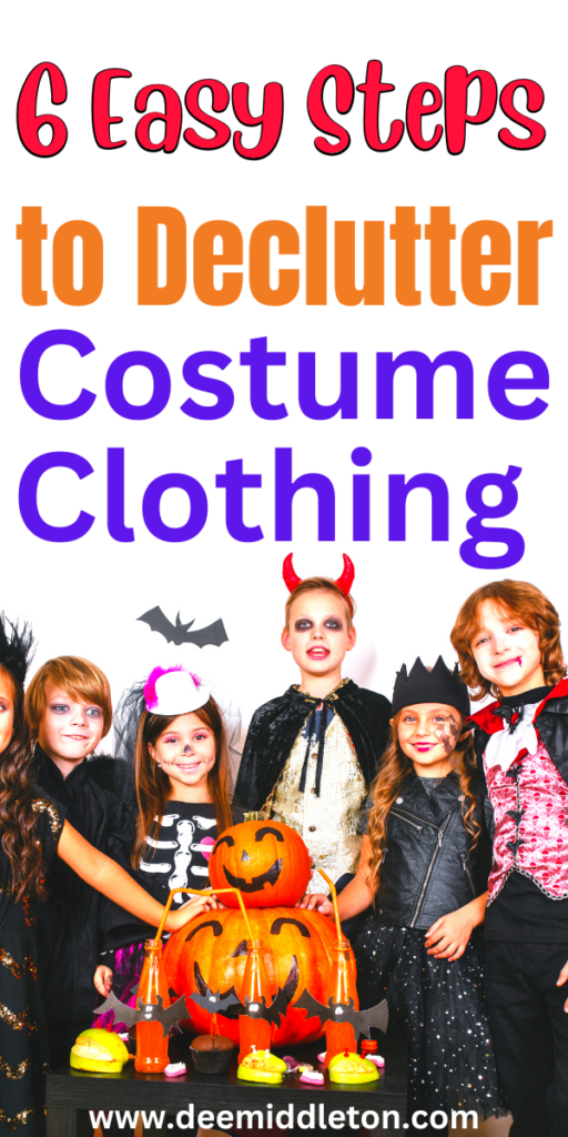 6 Easy Steps to Declutter Costume Clothing