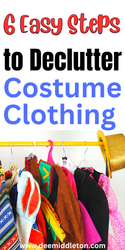 6 Easy Steps to Declutter Costume Clothing
