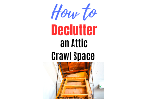 How to Declutter an Attic Crawl Space