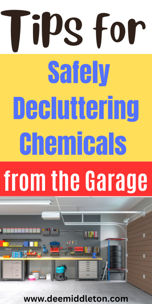 Tips for Safely Decluttering Chemicals from the Garage
