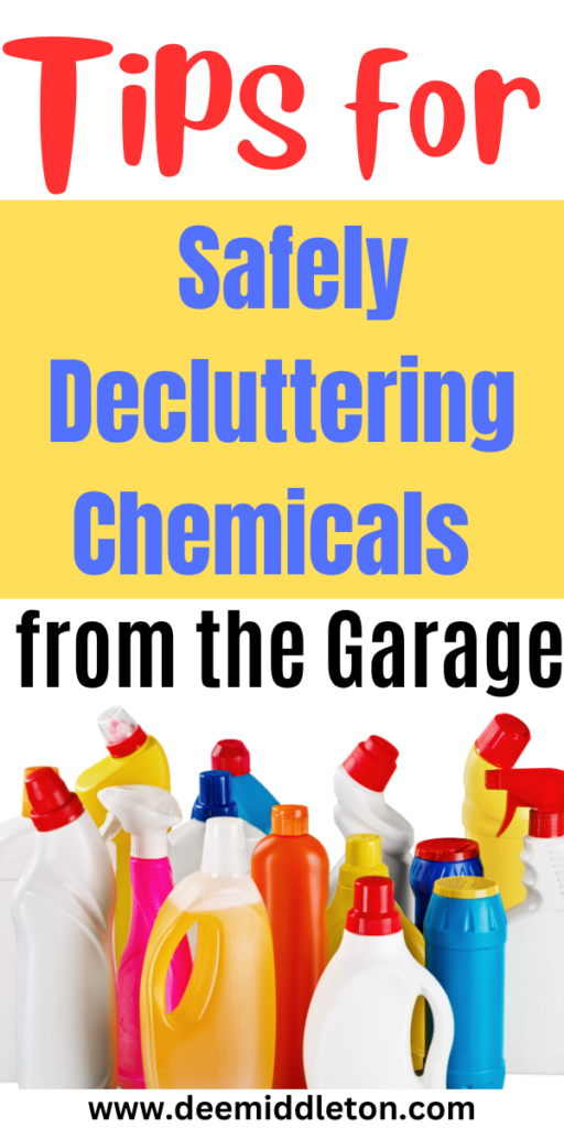 Tips for Safely Decluttering Chemicals from the Garage