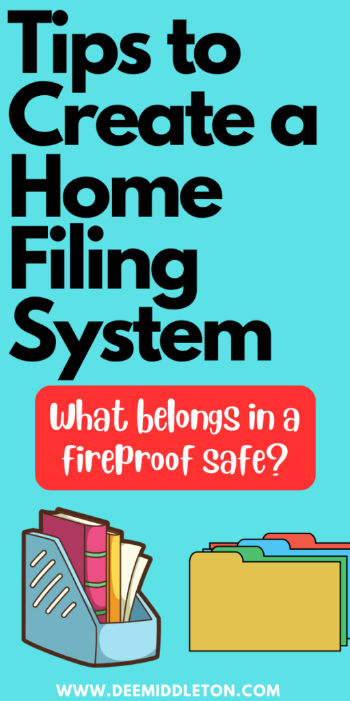 Tips to Create a Home Filing System