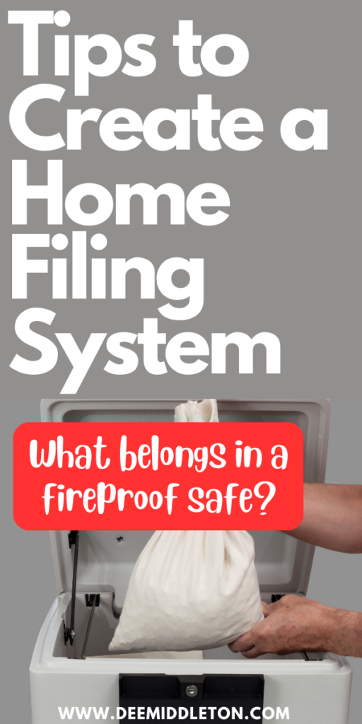 Tips to Create a Home Filing System