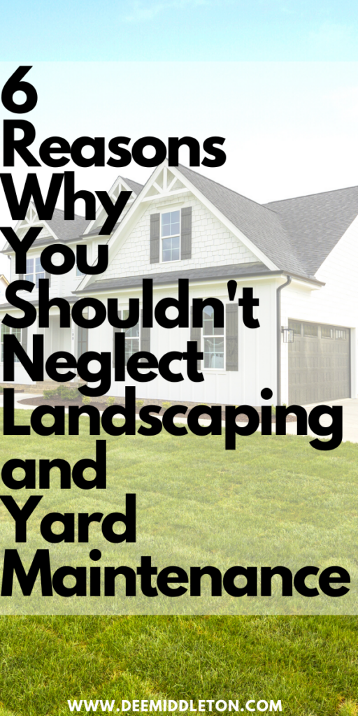 6 Reasons Why You Shouldn't Neglect Landscaping and Yard Maintenance