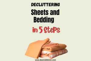 Decluttering Sheets and Bedding in 5 Steps