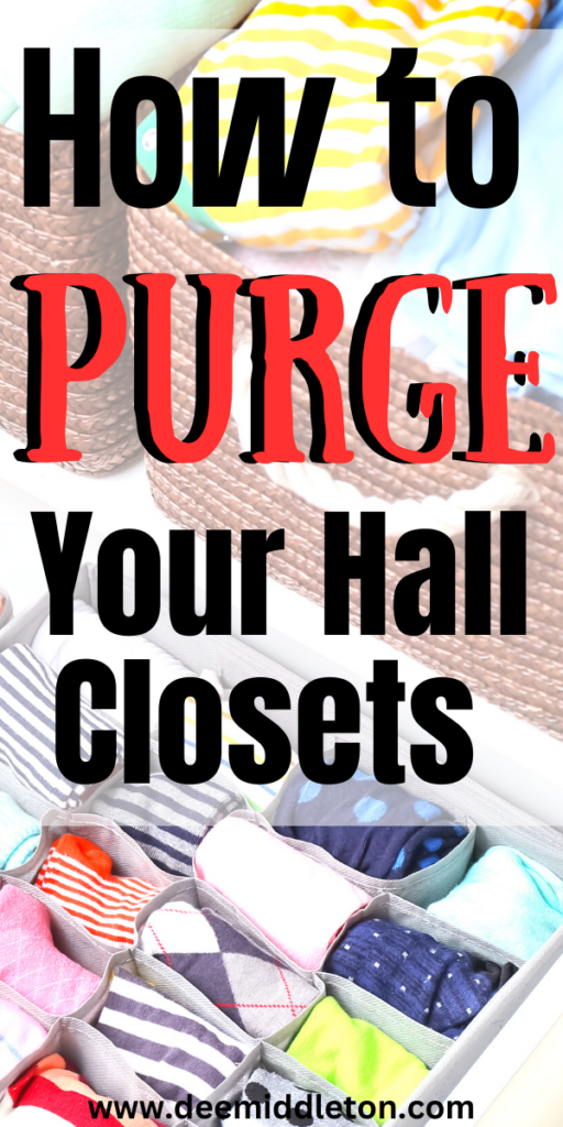 How to Purge Your Hall Closets