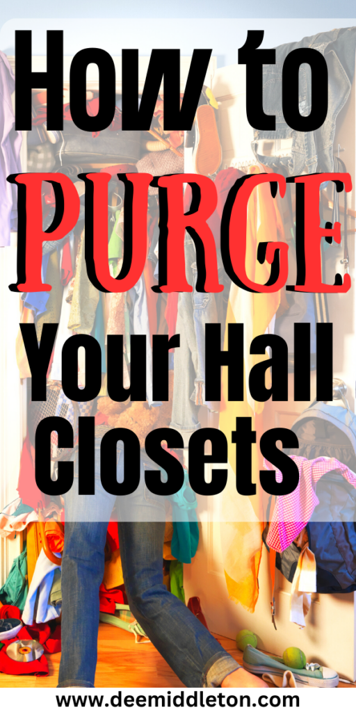 How to Purge Your Hall Closets
