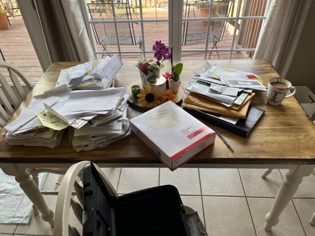 How to Declutter Your Work Papers