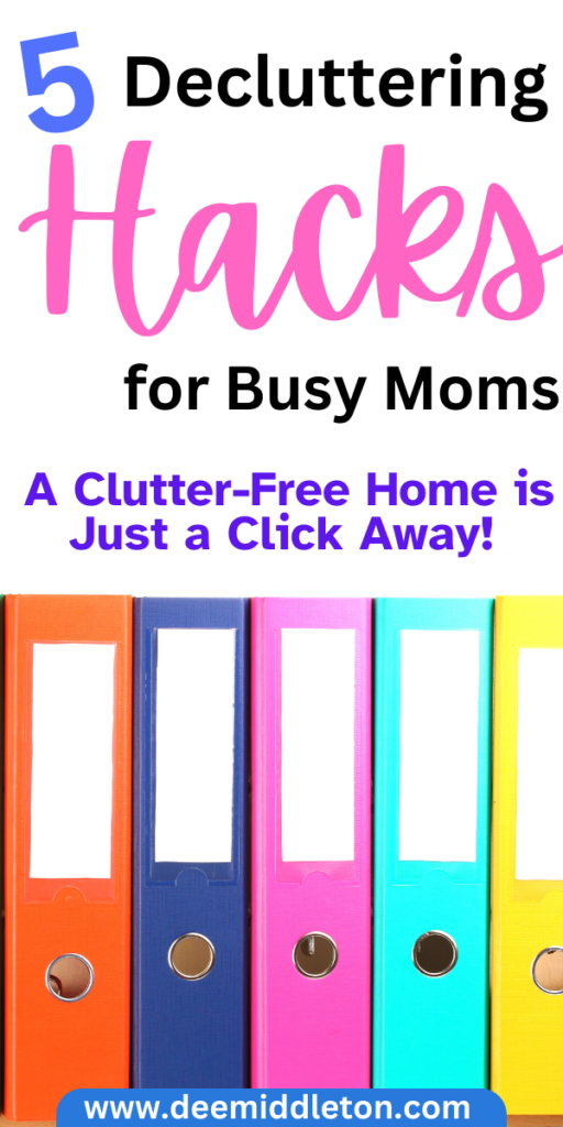 5 Decluttering Hacks for Busy Moms: A Clutter-Free Home is Just a Click Away!