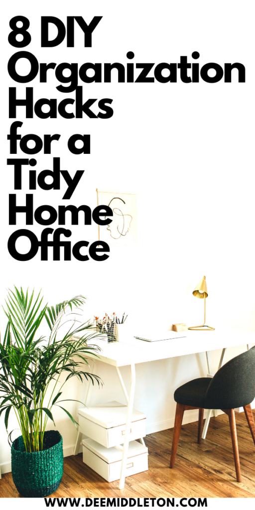 8 DIY Organization Hacks for a Tidy Home Office - Messy OfficeOffice Declutter ChecklistHow To Declutter PaperworkHow To Organize Office Desk Paper ClutterHow To Clean Your Very Messy RoomHow To Clean And Organize A Messy RoomOffice DeclutteringOffice OrganisationPaper clutter