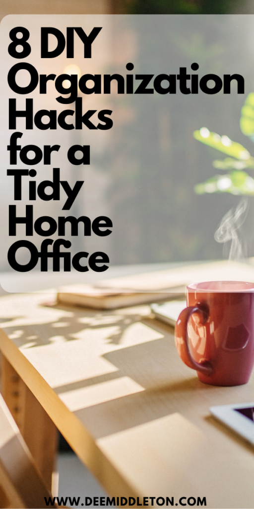 8 DIY Organization Hacks for a Tidy Home Office - Messy OfficeOffice Declutter ChecklistHow To Declutter PaperworkHow To Organize Office Desk Paper ClutterHow To Clean Your Very Messy RoomHow To Clean And Organize A Messy RoomOffice DeclutteringOffice OrganisationPaper clutter