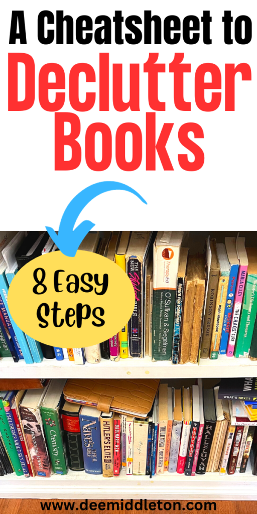 how to declutter books